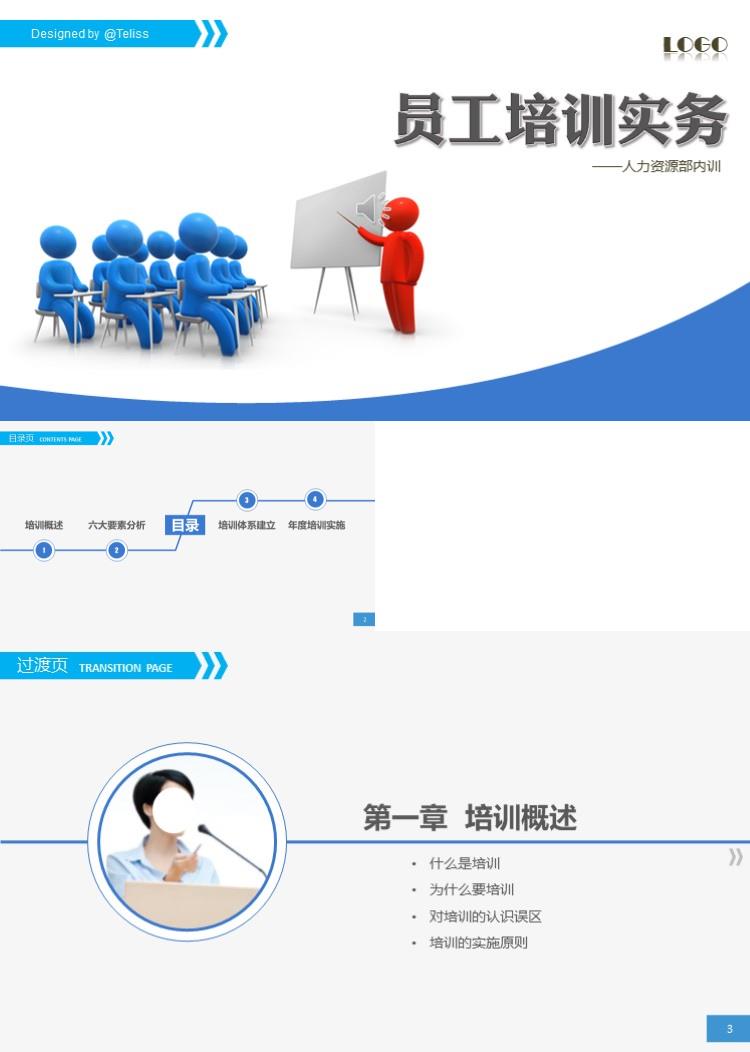 员工培训实务培训课件ppt模板 